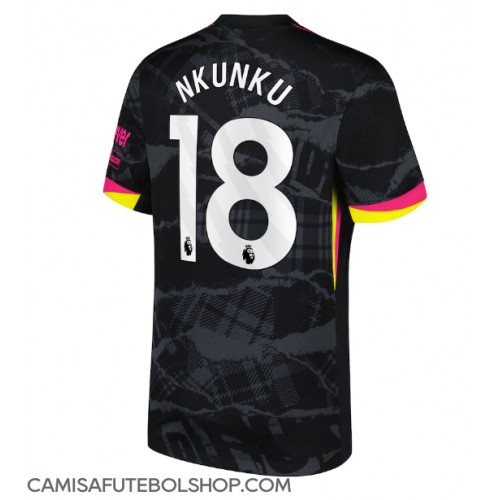 Camisa de time de futebol Chelsea Christopher Nkunku #18 Replicas 3º Equipamento 2024-25 Manga Curta